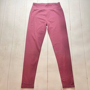 IUGA - Women’s Burgandy Athletic Leggings - Size Large